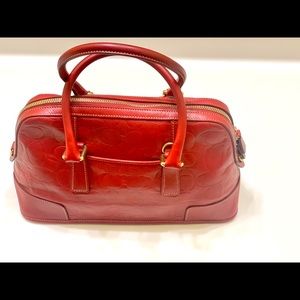 Vintage Coach Signature Mini Satchel